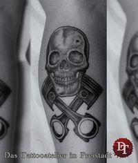 Skull tattoo